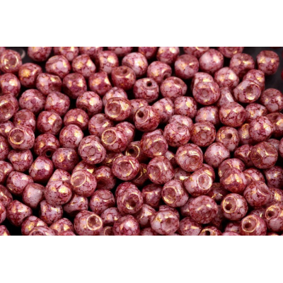 Korálky houbička č. 121 - (4x3mm)