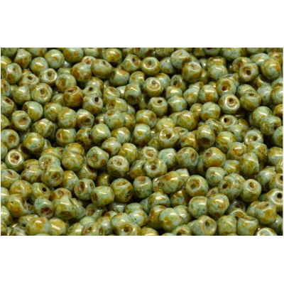 Korálky houbička č. 129 - (4x3mm)