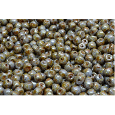 Korálky houbička č. 132 - (4x3mm)