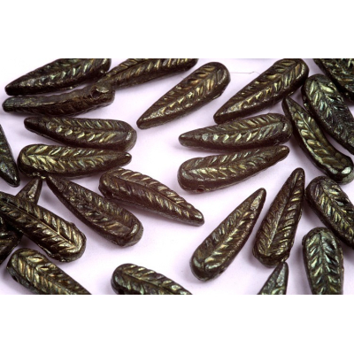 Korálky peříčka (5x17mm) - č. 3