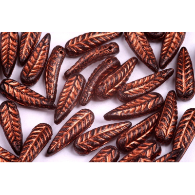 Korálky peříčka (5x17mm) - č. 6