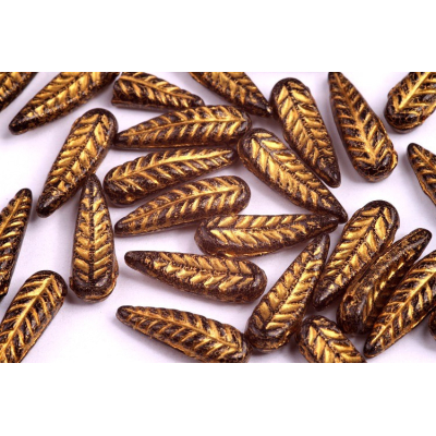 Korálky peříčka (5x17mm) - č. 9