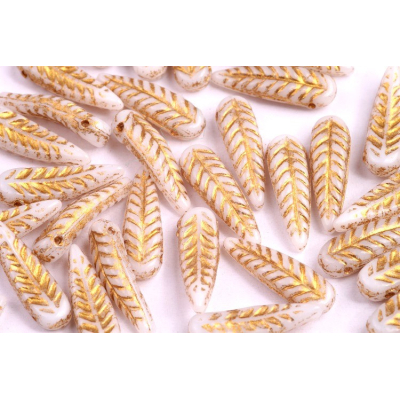 Korálky peříčka (5x17mm) - č. 24