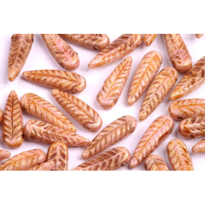 Korálky peříčka (5x17mm) - č. 27