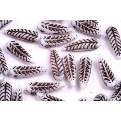 Korálky peříčka (5x17mm) - č. 39