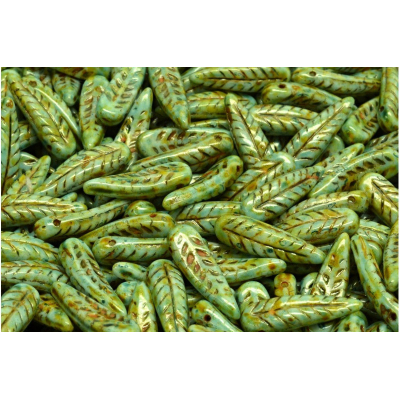 Korálky peříčka (5x17mm) - č. 76