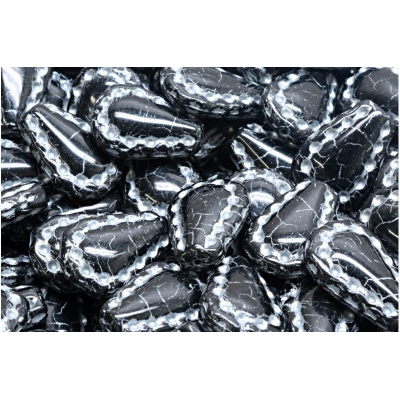 Krajková kapka č.3443 (17x12mm)