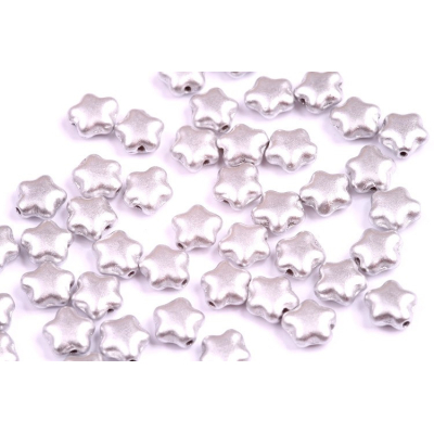 Korálky hvězdičky č. 1346 (6x6mm)