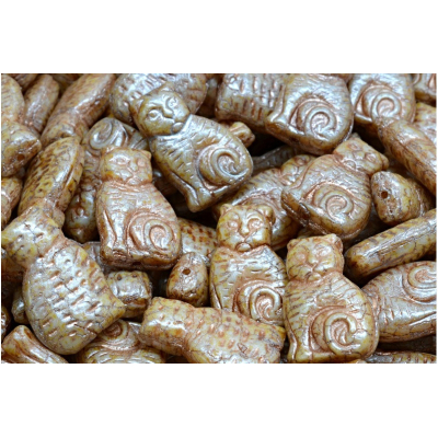 Korálky kočka č.3540 (17x11mm)