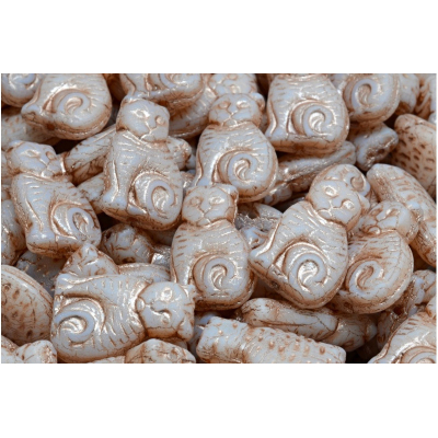 Korálky kočka č.3542 (17x11mm)