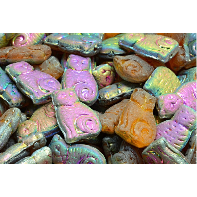 Korálky kočka č.3544 (17x11mm)