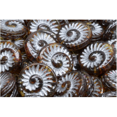 Korálky Fossil Shell 2828 (18X18mm)