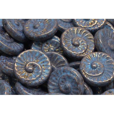 Korálky Fossil Shell 2835 (18X18mm)