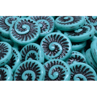 Korálky Fossil Shell 2836 (18X18mm)