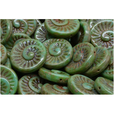 Korálky Fossil Shell 2837 (18X18mm)