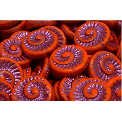 Korálky Fossil Shell 2839 (18X18mm)