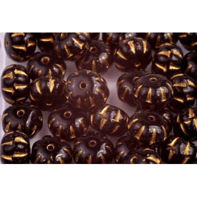 Korálky dýně č. 1378 (8x11mm)