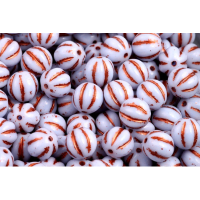 Korálky meloun č. 1643 (8x8mm)