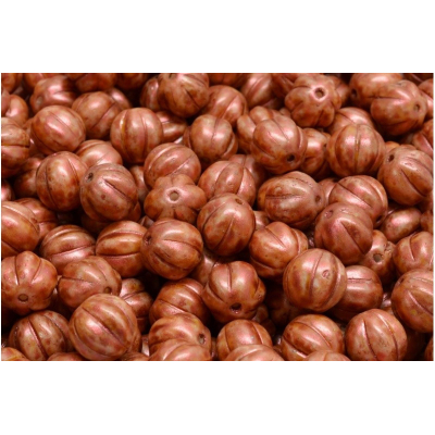 Korálky meloun č. 3009 (8x8mm)