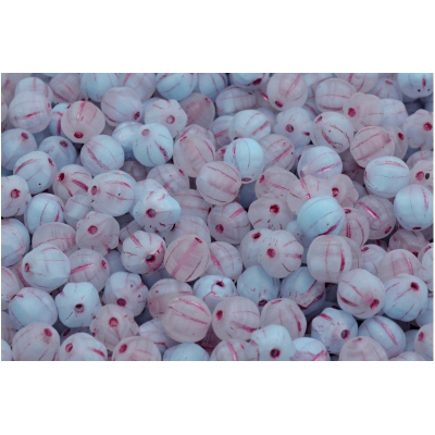 Korálky meloun č. 2988 (6x6mm)