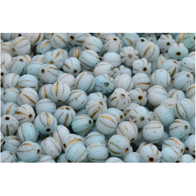 Korálky meloun č. 2993 (6x6mm)