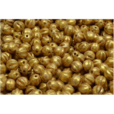 Korálky meloun č. 2996 (6x6mm)