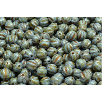 Korálky meloun č. 2998 (6x6mm)