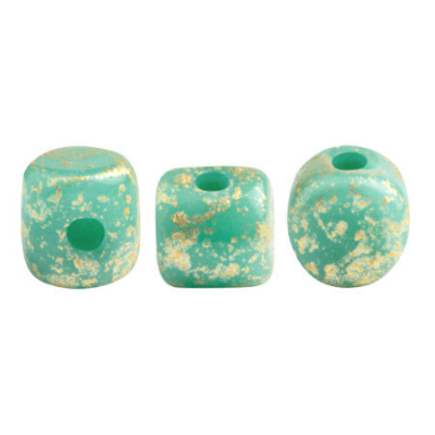 Minos® par Puca®  c. 49 OPAQUE GREEN TURQUOISE SPLASH