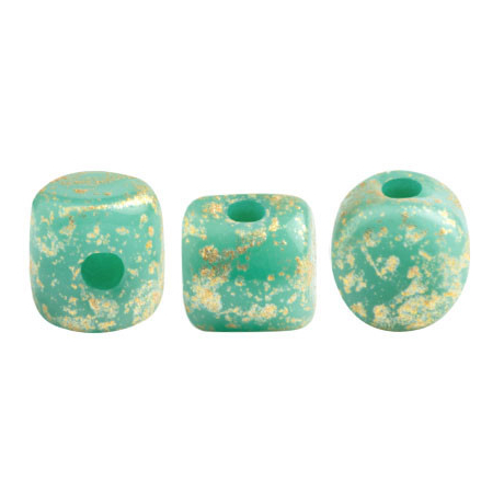 Minos® par Puca®  c. 49 OPAQUE GREEN TURQUOISE SPLASH
