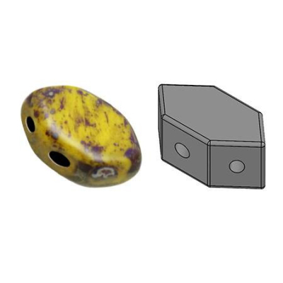 Paros® par Puca®  c. 28 OPAQUE JONQUIL PICASSO