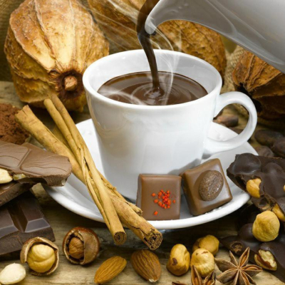 Diamantové malování - Káva - č. 30 30 x 30 cm