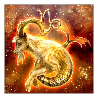 Diamantové malování - Kozoroh - č. 34 30 x 30 cm