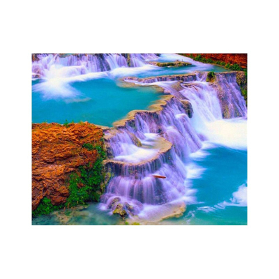 Diamantové malování - Vodopády - č. 120 50 x 70 cm