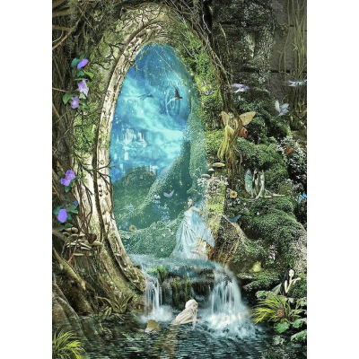 Diamantové malování - Kouzelný les - č. 161 30 x 40 cm