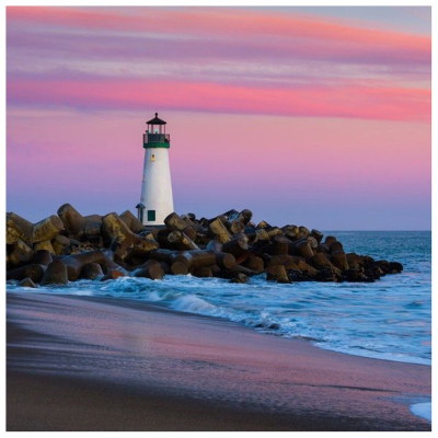 Diamantové malování - Maják - č. 210 30x30 cm