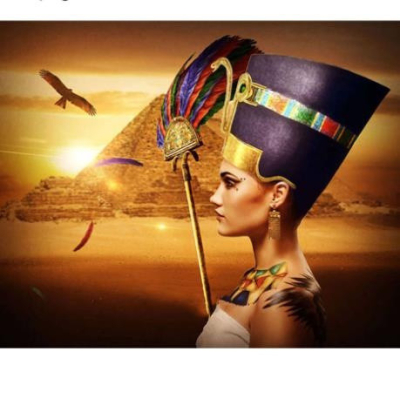 Diamantové malování - Egyptská královna - č. 331 40x30 cm