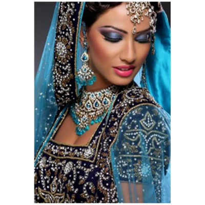 Diamantové malování - Indická nevěsta - č. 389 50x60 cm