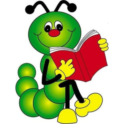 Diamantové malování - Housenka s knížkou - č. 471 30x30 cm