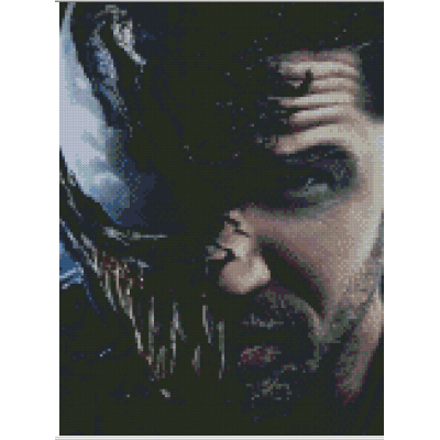 Diamantové malování - Muž dvou tváří - č. 569 35x45 cm