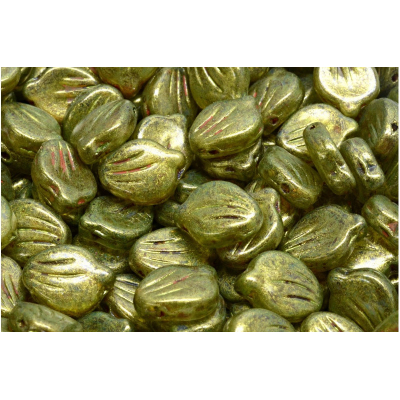 Korálky lístek Peony 4123 (9X12mm)