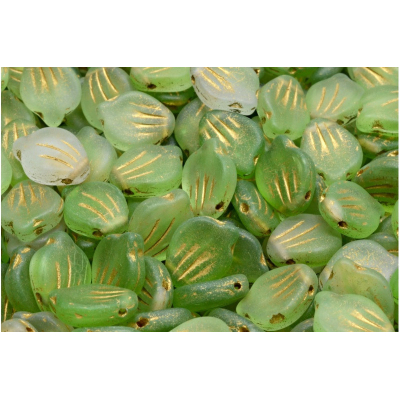 Korálky lístek Peony 4163 (9X12mm)