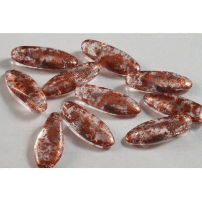 Korálky exclusive jazýčky 192 (17x7)