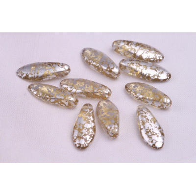 Korálky exclusive jazýčky 327 (17x7)