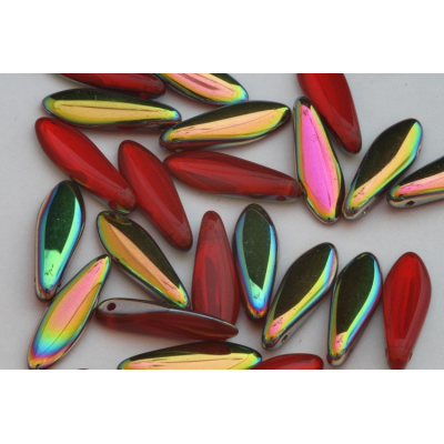 Koralky jazýčky č. 3022 (16x6 mm)