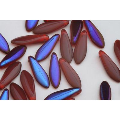 Koralky jazýčky č. 3023 (16x6 mm)