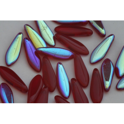 Koralky jazýčky č. 3024 (16x6 mm)