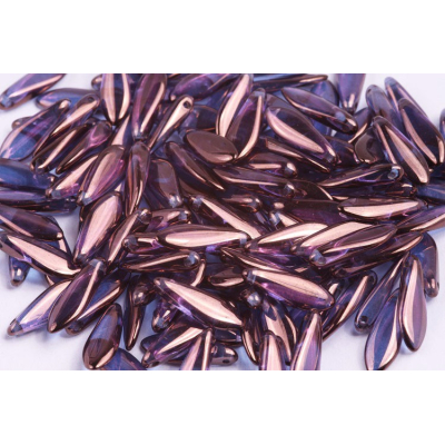 Koralky jazýčky č. 2377 (15x5 mm)