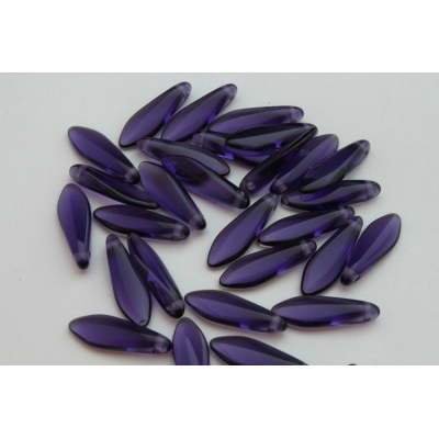 Koralky jazýčky č. 2448 (15x5 mm)