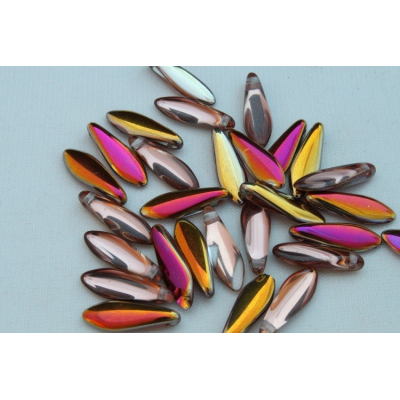 Koralky jazýčky č. 2322 (15x5 mm)