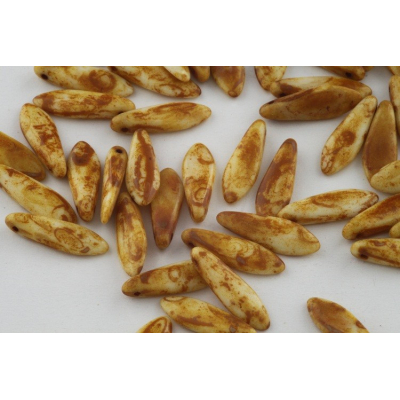 Koralky jazýčky č. 2396 (15x5 mm)